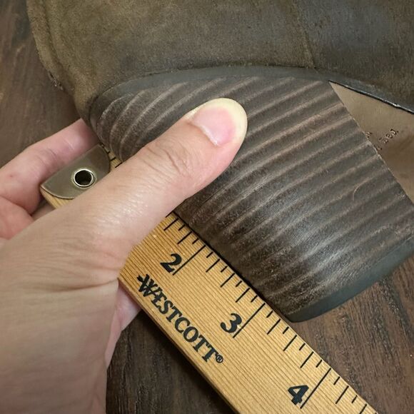 RAG & BONE Classic Newbury Heeled Ankle Boots in Brown Suede - Picture 11 of 11